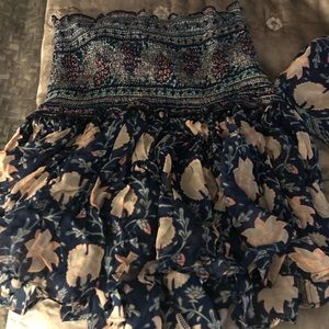 LoveShackFancy matching mini skirt! Pull on! SZ 0